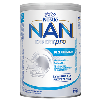 Nestle NAN Bezlaktozowy mleko początkowe, 400 g - zdjęcie produktu