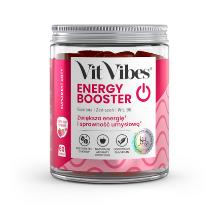 Vit Vibes Energy Booster, 60 żelek - zdjęcie produktu