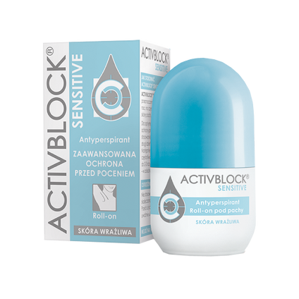 MASTER PHARM POLSKA Activblock Sensitive, antyperspirant roll-on, 25 ml