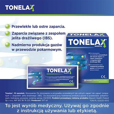 Tonelax, 10 saszetek - SASZETKA