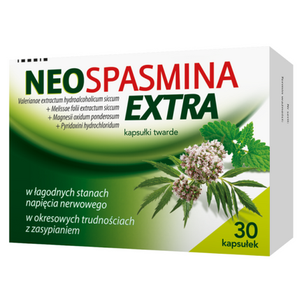 Neospasmina Extra (Extraspasmina), 30 kapsułek - zdjęcie produktu