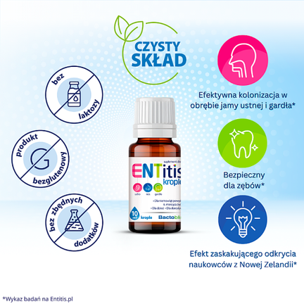 ENTitis krople, zawiesina doustna, 10 ml - POLSKI LEK