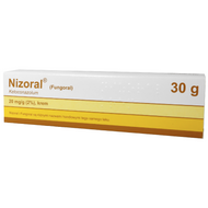 Nizoral, krem 2%, 30 g (import równoległy)
