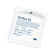 Sterilux ES, 10 cm x 10 cm, kompresy z gazy bawełnianej jałowe, 17-nitkowe, 12-warstwowe, 3 sztuki