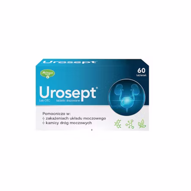 Urosept, 60 tabletek drażowanych 