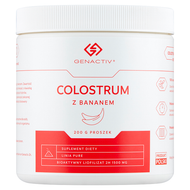 Colostrum z bananem Genactiv, proszek, 200 g