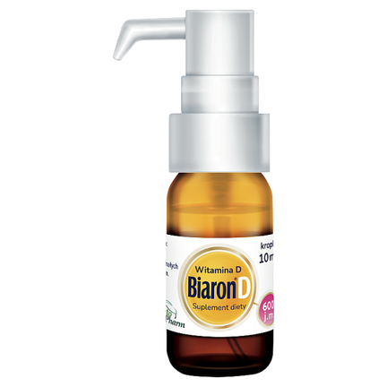 Biaron D 600 j.m., krople, 10 ml - SUPLEMENT DIETY