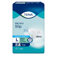 TENA Slip Proskin Super, pieluchomajtki, rozmiar L, 10 sztuk