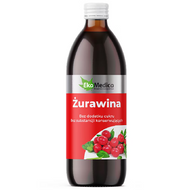 EkaMedica, Żurawina, sok, 1000 ml
