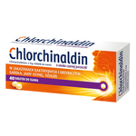 Chlorchinaldin o smaku czarnej porzeczki 2 mg, 40 tabletek do ssania