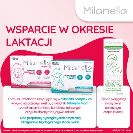 Milanella Complex, 30 kapsułek - Dorosły