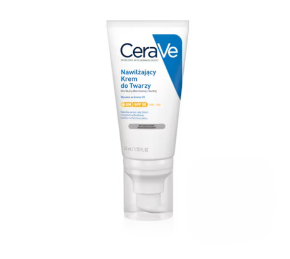 CeraVe Nawilżający krem do twarzy SPF 50
