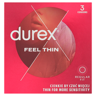 DUREX, prezerwatywy, Feel Thin Fetherlite Elite, 3 sztuki