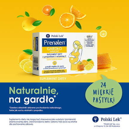 Prenalen Gardlo lmmuno, 24 pastylki do ssania - Dorosły