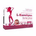 L-Karnityna Forte Plus, smak wiśniowy, 80 tabletek do ssania - zdjęcie produktu