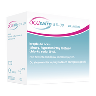 Ocusalin 5% UD, 20 minimsów po 0,5 ml