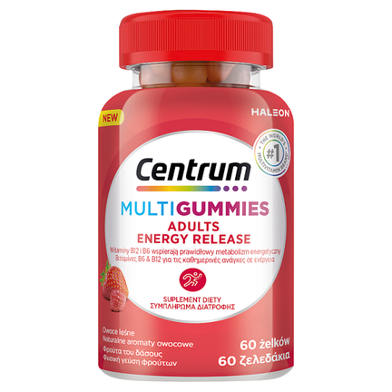 Centrum Multigummies Energy, 60 żelek - zdjęcie produktu