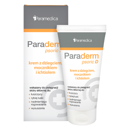 Paraderm psoric D, krem z dziegciem, 85 g. - zdjęcie produktu