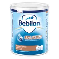 Bebilon BEZ LAKTOZY, mleko początkowe od urodzenia, 400 g