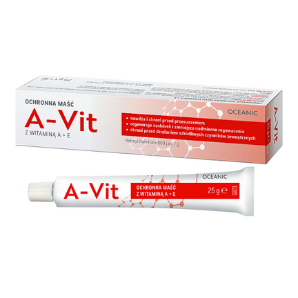 A-Vit maść ochronna z witaminą A+E, 25 g - zdjęcie produktu