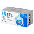 Magvit B6, 50 tabletek powlekanych dojelitowych - PRODUKT LECZNICZY NIEREFUNDOWANY OTC