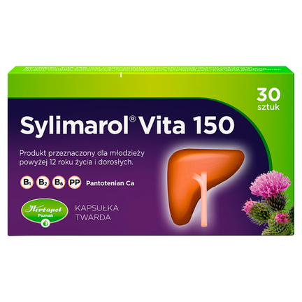 Sylimarol Vita 150 mg, 30 kapsułek - zdjęcie produktu