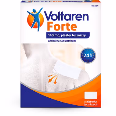 Voltaren Forte 140 mg, 5 plastrów