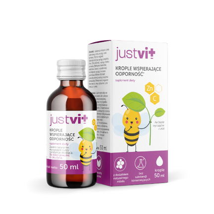JustVit Krople Wspierające Odporność, 50 ml - zdjęcie produktu
