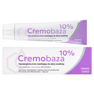 Cremobaza 10%, krem zmiękczający o właściwościach nawilżających, 30g