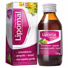 Lipomal od 1. roku życia, syrop, 125 g
