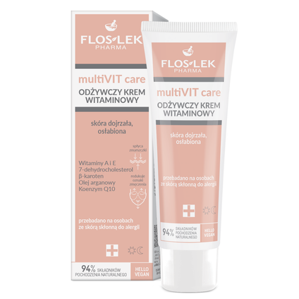 FLOS-LEK Floslek multiVIT care Odżywczy krem witaminowy, 50 ml