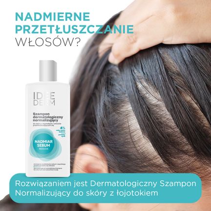 Idee Derm, dermatologiczny szampon normalizujący, 300 ml  - KOSMETYK