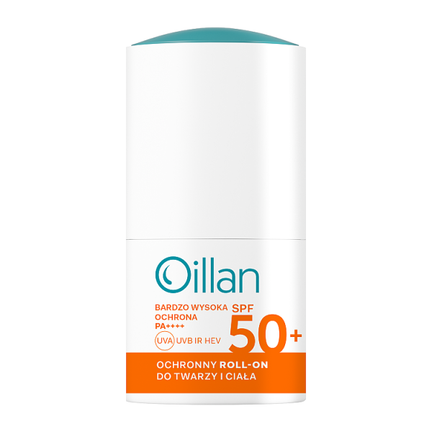 Oillan Sun, roll-on do twarzy i ciała, 50 ml - 5900116101941