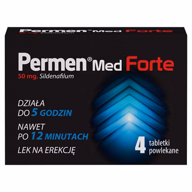 Permen Med Forte 50 mg, 4 tabletki powlekane