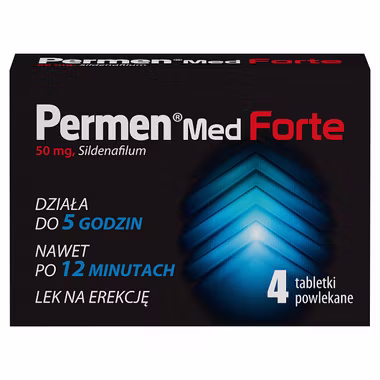 Permen Med Forte 50 mg, 4 tabletki powlekane