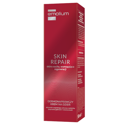 SANOFI-AVENTIS Emolium, Skin Repair, Dermonaprawczy krem na dzień, 50 ml — Składniki i ocena