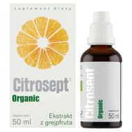 Citrosept Organic, ekstrakt z grejpfruta, 50 ml