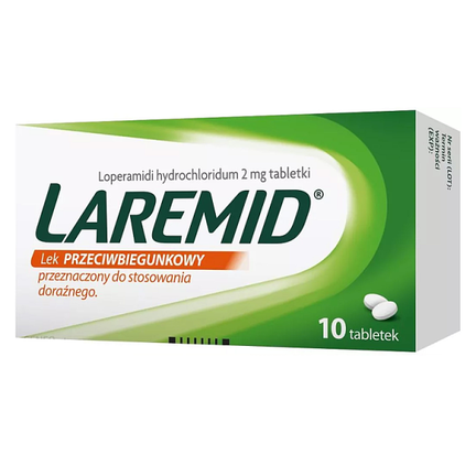 Laremid 2 mg, 10 tabletek - PRODUKT LECZNICZY NIEREFUNDOWANY OTC