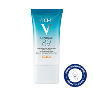 Vichy Mineral 89, niewidoczny krem-fluid nawilżający 72h, SPF 50+, 50 ml