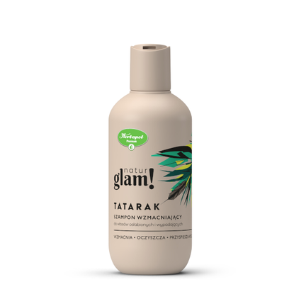 Natur Glam, szampon do włosów, Tatarak, 300 ml - zdjęcie produktu