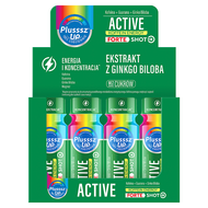 Plusssz Up Active, Koffein energy shot, 12x50 ml