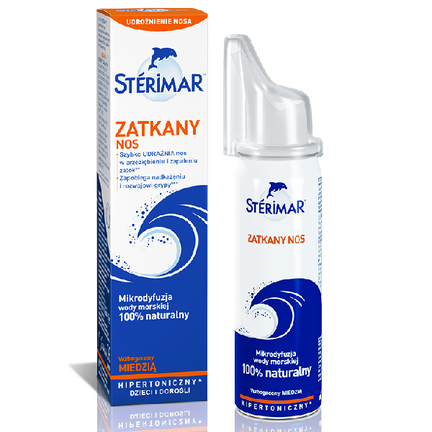 Sterimar Zatkany nos, spray, 50 ml - zdjęcie produktu