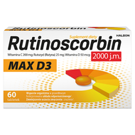 Rutinoscorbin Max D3, 60 tabletek