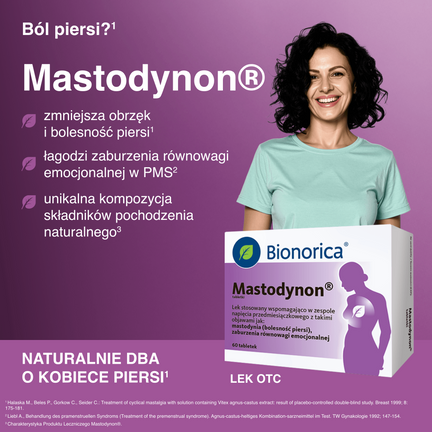 Mastodynon, 60 tabletek - 5909990769988