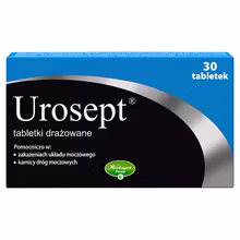 Urosept, 30 tabletek drażowanych