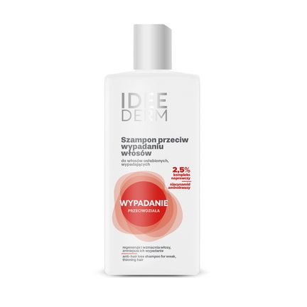Idee Derm, szampon przeciw wypadaniu włosów, 300 ml - zdjęcie produktu