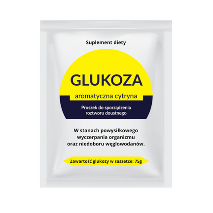 Glukoza aromatyczna cytryna, Organic Pharma, 75 g - zdjęcie produktu