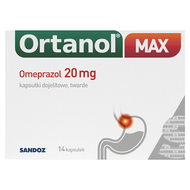 Ortanol Max 20 mg, 14 kapsułak dojelitowych