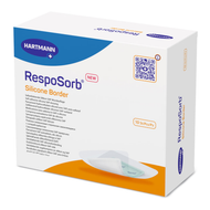 Opatrunek RespoSorb Silicone Border, 17,5 cm x 17,5 cm, 1 sztuka