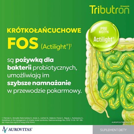 Tributron, 30 kapsułek - Uzupełniające dietę, Wspierające